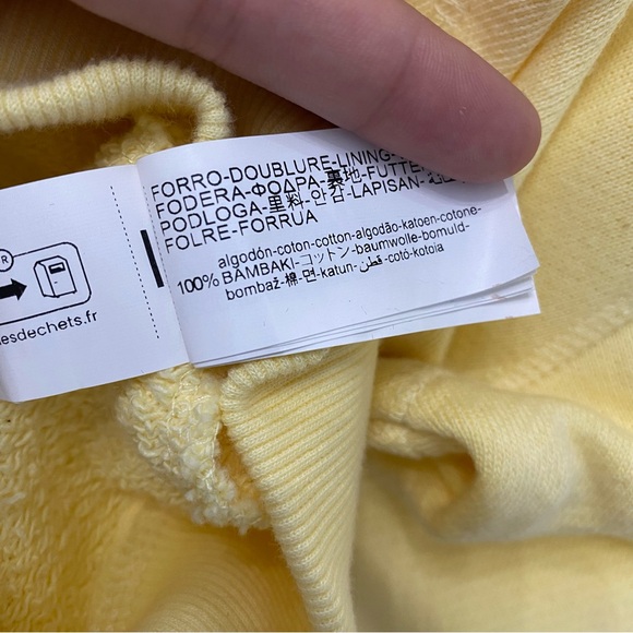ZARA | heavy weight yellow zip up sweater - Picture 5 of 6